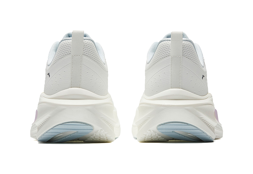 Anta Leaf 1.0 Slip Resistant Abrasion Resistant Low top Casual Running Shoes Women's Papyrus White 