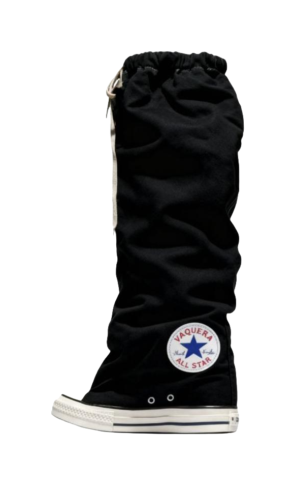 Chuck Taylor All Star Vaquera x Chuck Taylor All Star Wmns Converse XXXHi Slouch Wedge Black Womens  vjsneaker.com