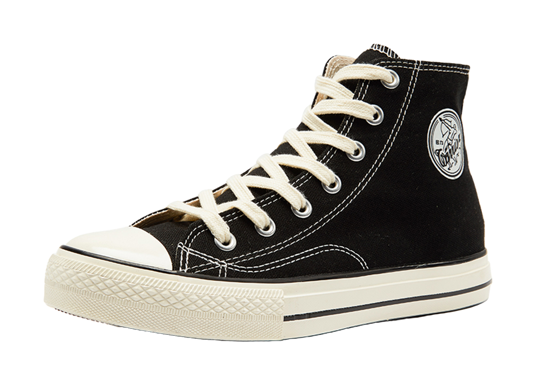 Warrior Slip Resistant Abrasion Resistant High top Canvas Shoes Unisex 