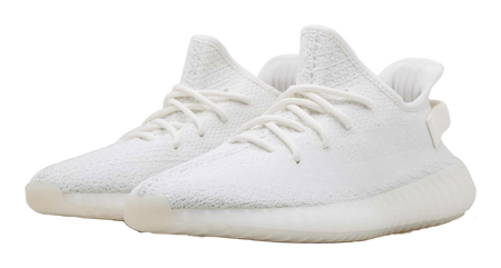 Adidas Yeezy Boost 350 V2 Cream White / Triple White  vjsneaker.com
