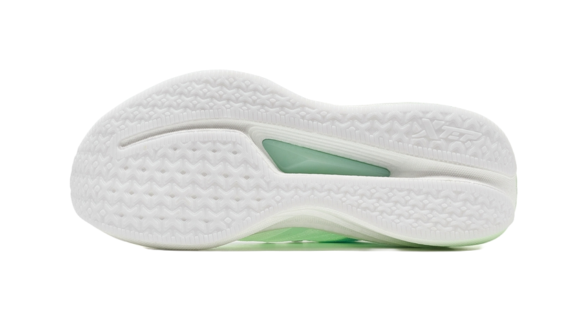 XTEP 2000km 3.0 Running Shoes Women's Low top Classic White, Electronic Pink Green 