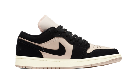 Jordan 1 Low Black Guava Ice Speckled Midsole Womens  vjsneaker.com