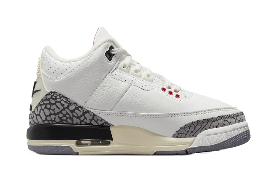 Jordan 3 Retro White Cement Reimagined GS  vjsneaker.com