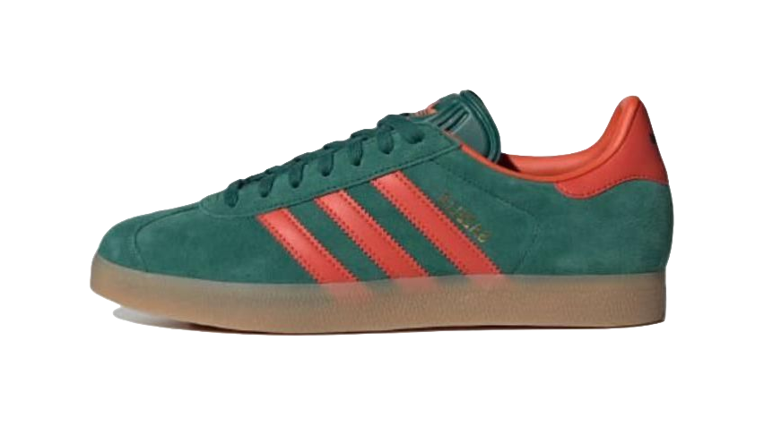 Gazelle Adidas Originals Collegiate Green Preloved Red  VJSNEAKER