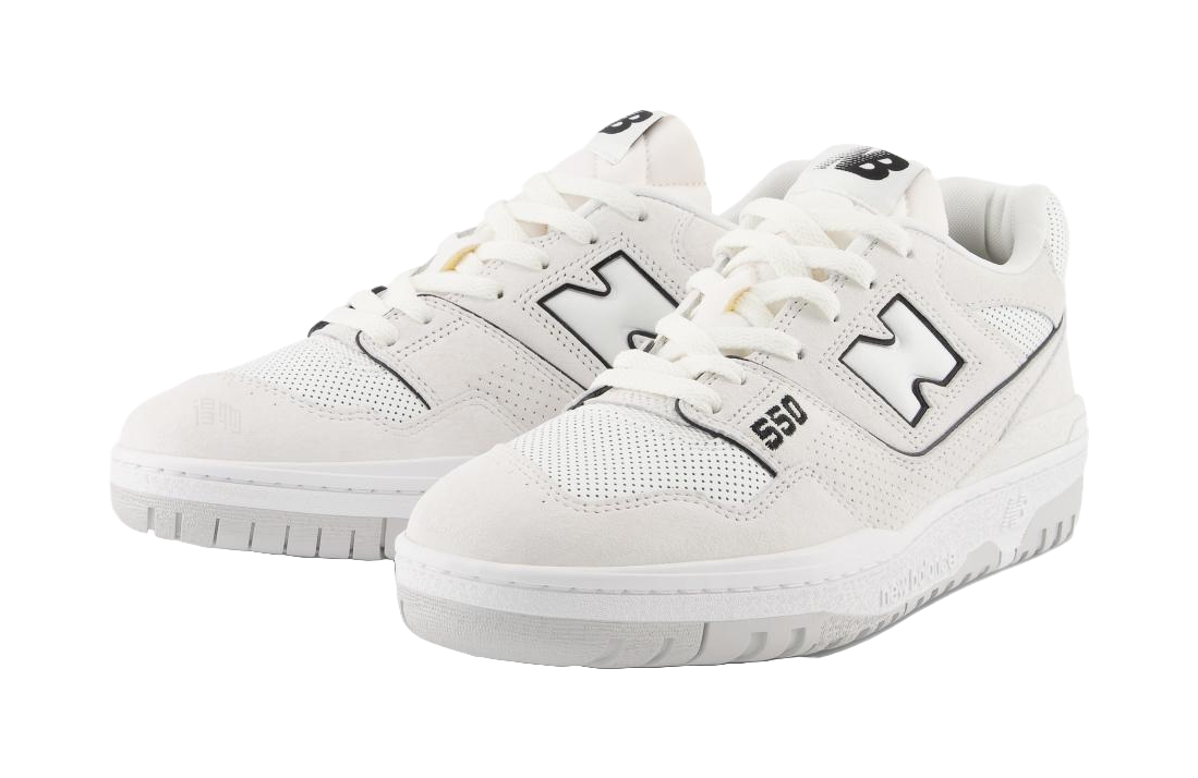 550 New Balance Reflection White  vjsneaker.com