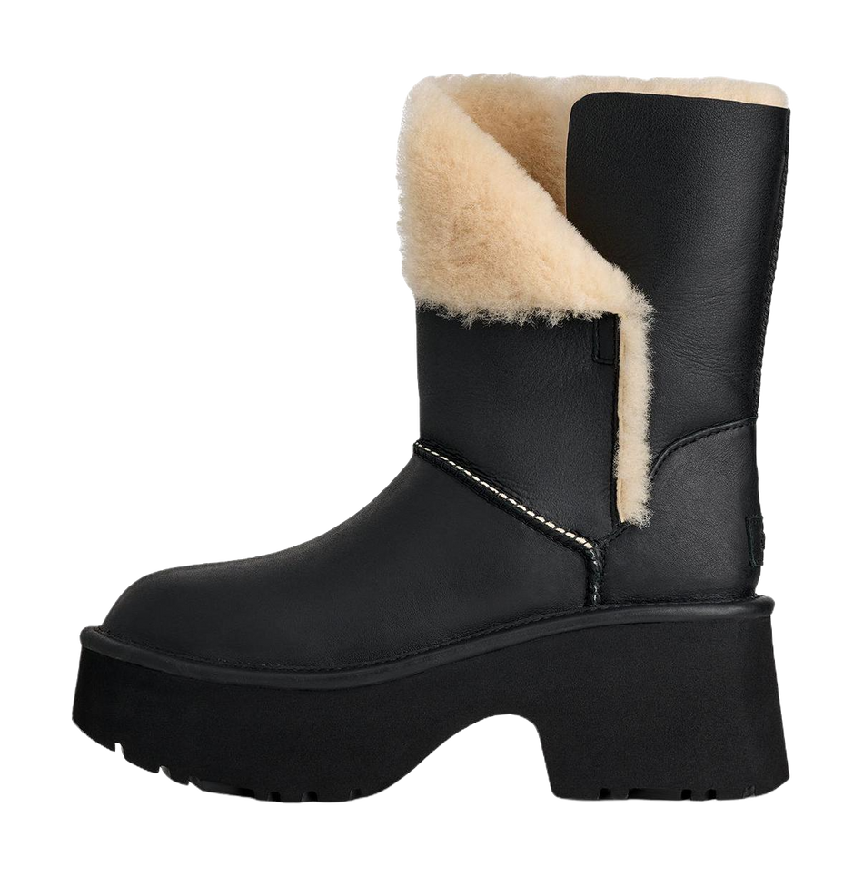 UGG Classic Novelty Esmee Thermal Snow Boots Womens Black  vjsneaker.com
