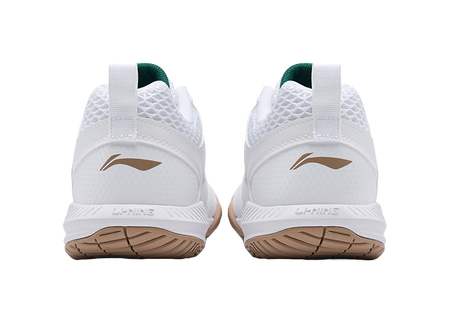 Li-Ning Light Feather Rocket 2.0 "White Brown" AYTU049-1 - Badminton Shoe Unisex