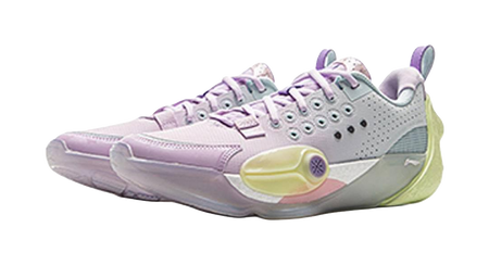 Li Ning Children's Basketball City 13 Comfortable, Versatile, Wear resistant, Low cut Children's Basketball Shoes Purple Unisex  VJSNEAKER