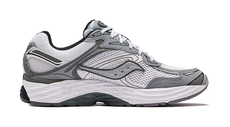 Saucony Low top Running Shoes Unisex White Gray  vjsneaker.com