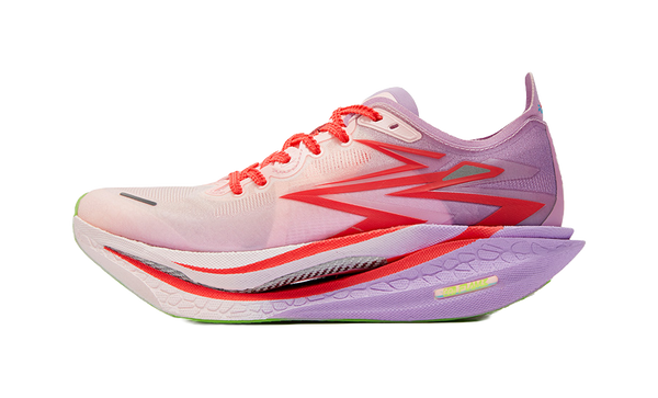 361° Flame 4 Running Shoes Unisex Low top Peach Heart Pink, Fluorescent Passionate Coral Pink 