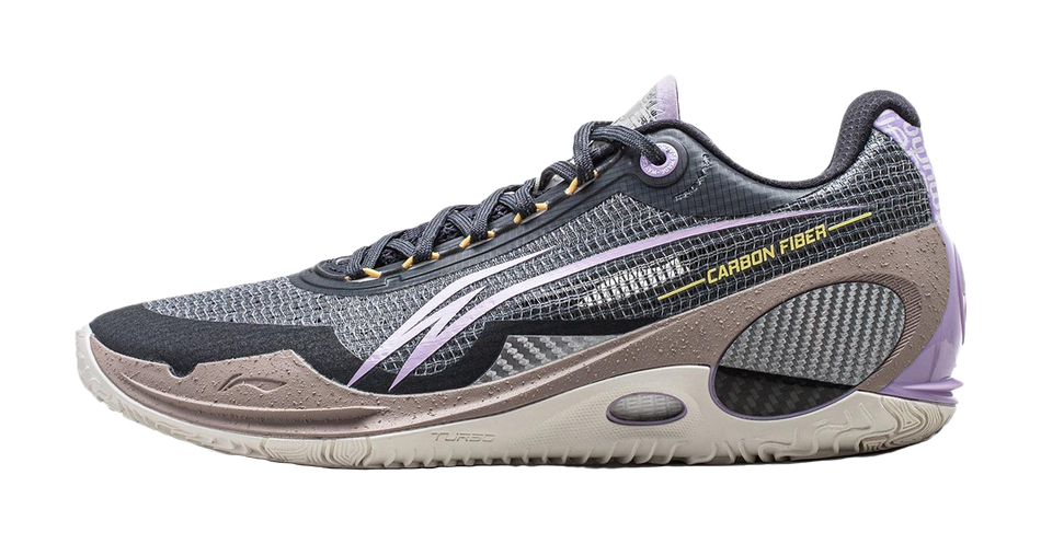 LiNing Wade 808 3 Ultra Anti-Slip Wear-Resistant Low-Top Basketball Shoes Mens Black Purple  VJSNEAKER