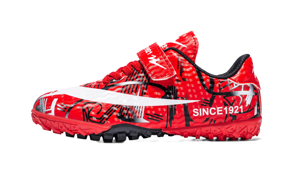 Binary Slip Resistant Anti Kick Lightweight Cushioning Low top Kids Soccer Shoes Kids  VJSNEAKER