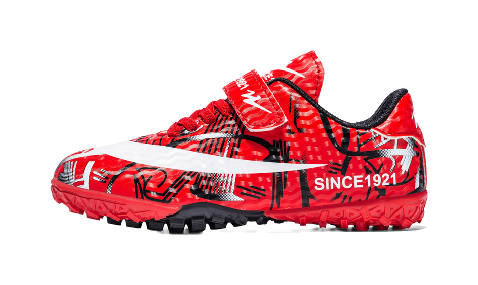 Binary Slip Resistant Anti Kick Lightweight Cushioning Low top Kids Soccer Shoes Kids  VJSNEAKER