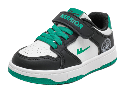 Warrior Boys Athletic Shoes Aj Breathable Lightweight Cushioning Low top Skateboard Shoes Kids 