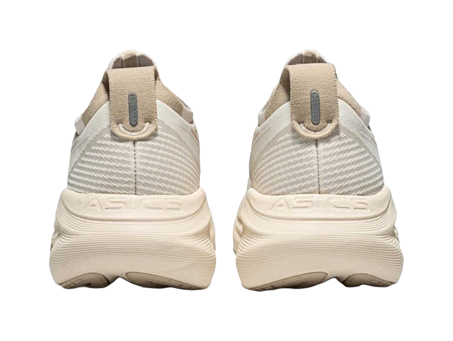 ASICS GEL NIMBUS 27 Abrasion Resistant Breathable Low top Casual Running Shoes Mens Brown Gray  vjsneaker.com