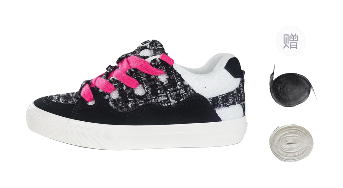 Ollieskate Skateboard Shoes Unisex Low top Black 