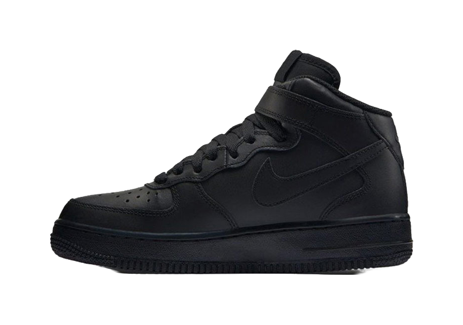 Nike Air Force 1 Mid Black GS  vjsneaker.com