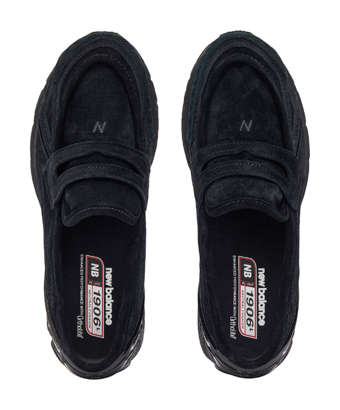 1906L New Balance Black Suede  vjsneaker.com