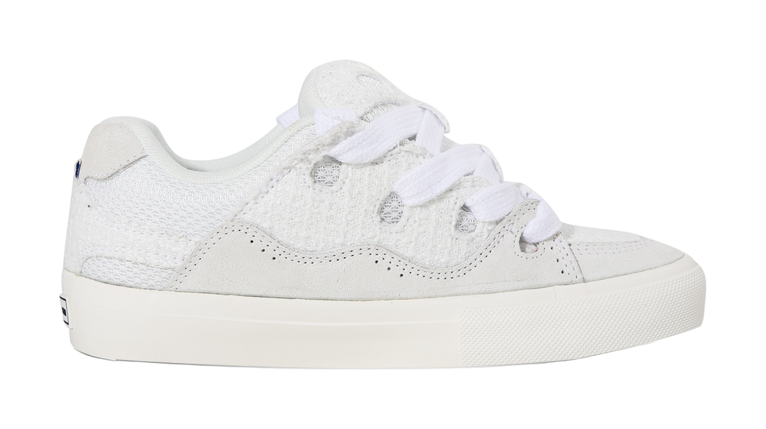 Ollieskate Skateboard Shoes Unisex White 