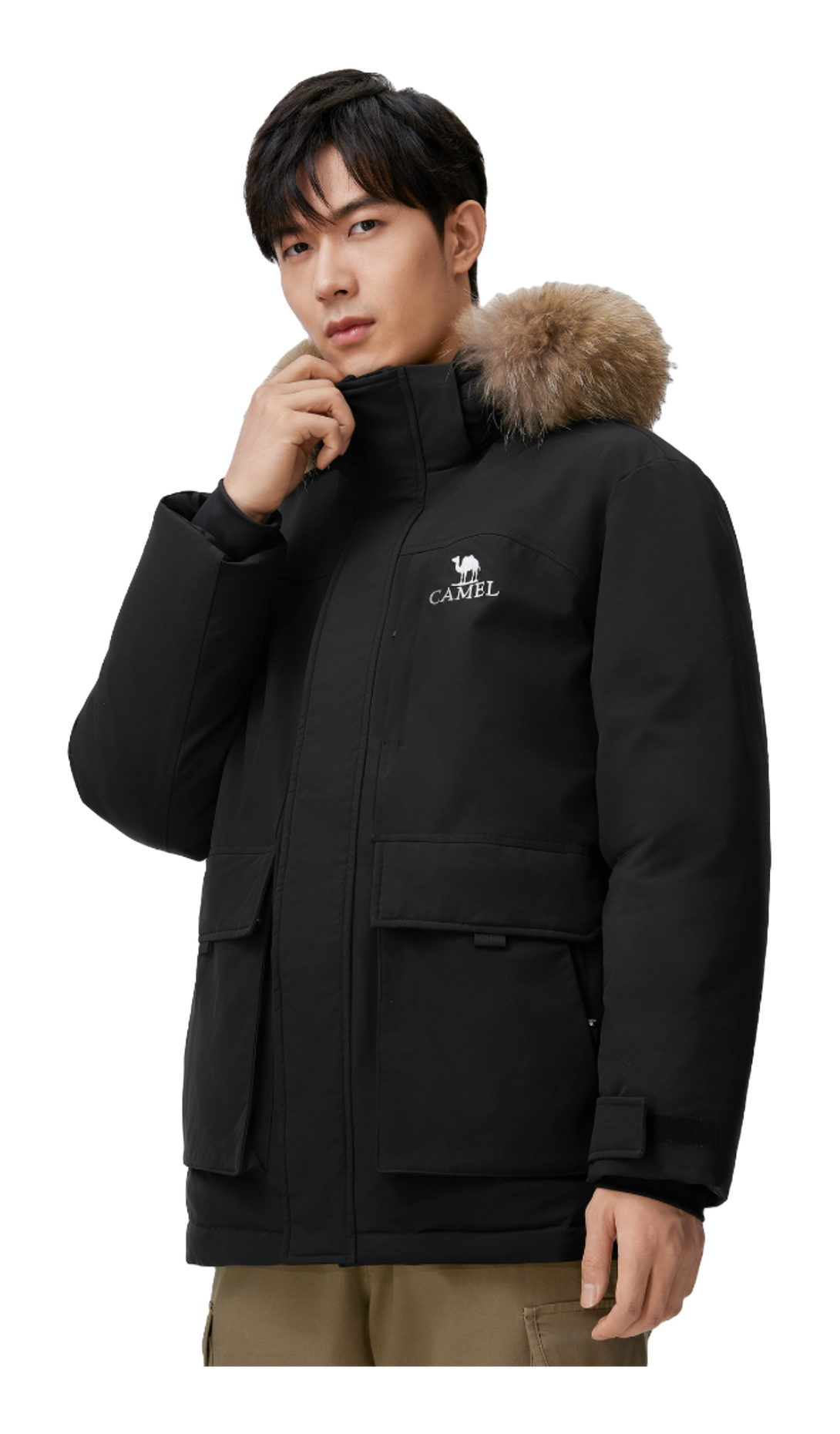 CAMEL Capsule Down Jacket Unisex  VJ SNEAKER