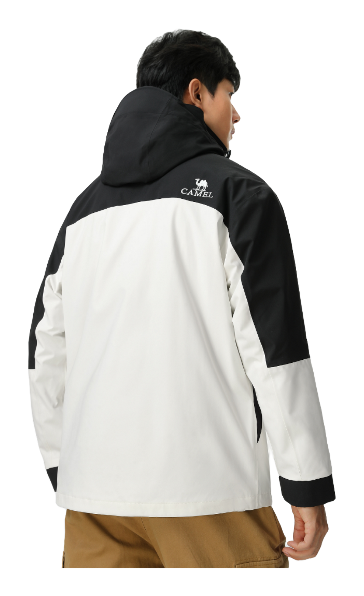 CAMEL Hiking Outdoor Adventure Waterproof, Windproof, Breathable, Abrasion Resistant, Thermal Windbreaker Jacket Unisex  vjsneaker.com