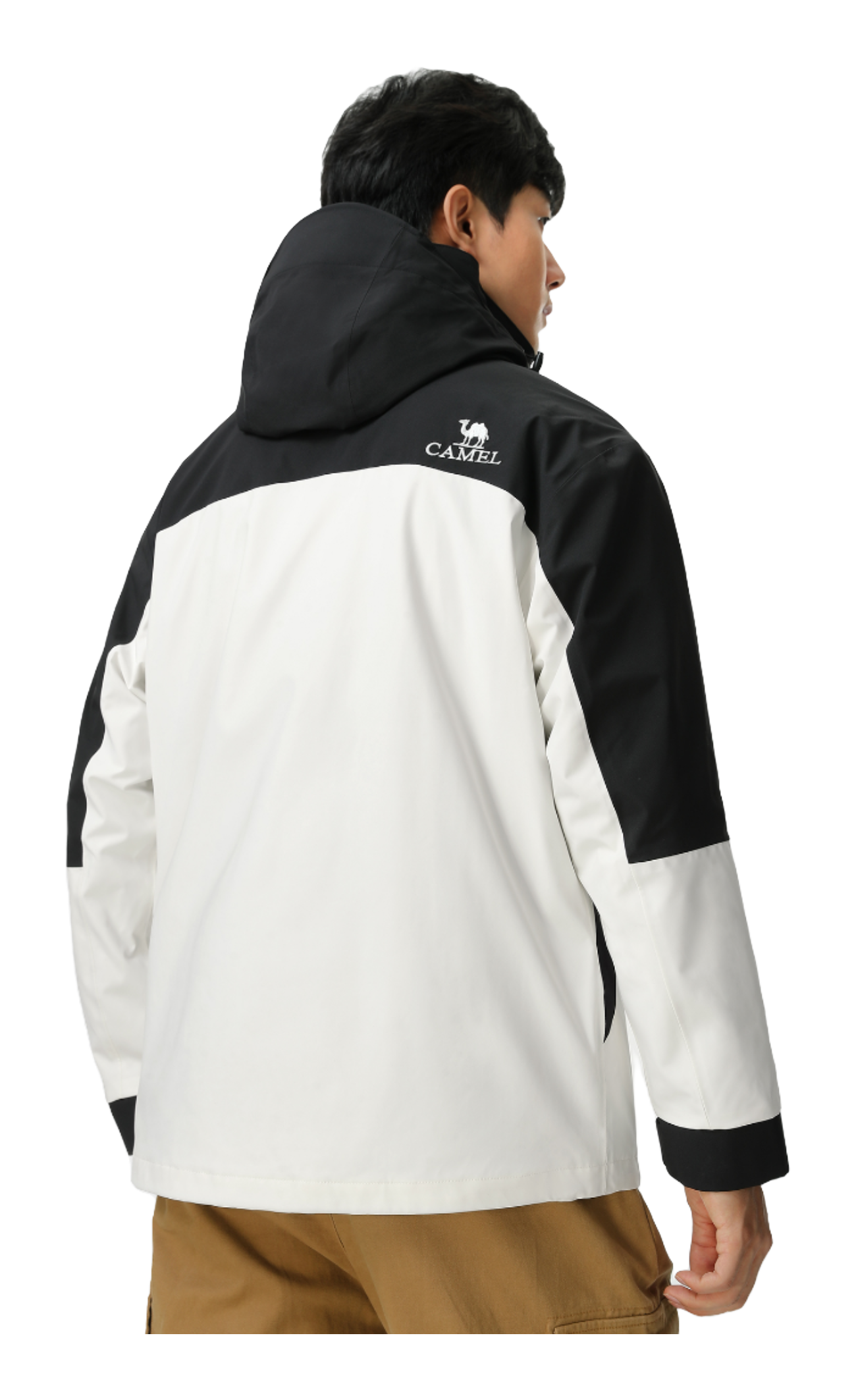 CAMEL Hiking Outdoor Adventure Waterproof, Windproof, Breathable, Abrasion Resistant, Thermal Windbreaker Jacket Unisex  vjsneaker.com