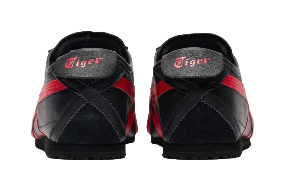 Onitsuka Tiger Mexico 66 Black Classic Red  vjsneaker.com