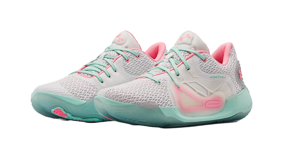 Under Armour Anatomix Spawn 2 White Pink  vjsneaker.com