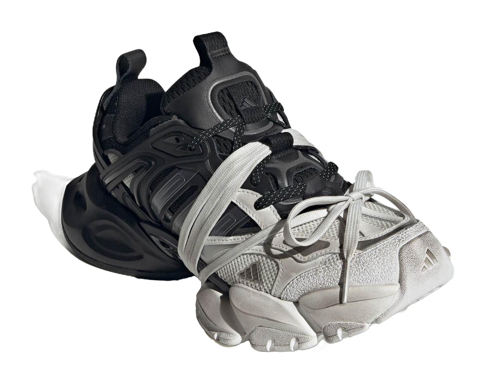 Adidas Xlg Runner Deluxe White Black  vjsneaker.com