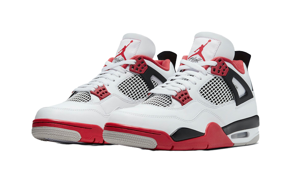 Air Jordan 4 Retro Og Fire Red 2020  vjsneaker.com