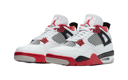 Air Jordan 4 Retro Og Fire Red 2020  vjsneaker.com
