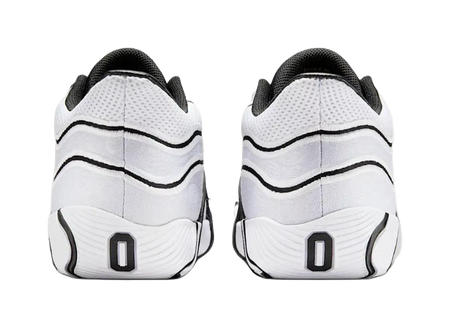 Jordan Tatum 3 Abrasion Resistant Mid Top Childrens Basketball Shoes White Black  vjsneaker.com