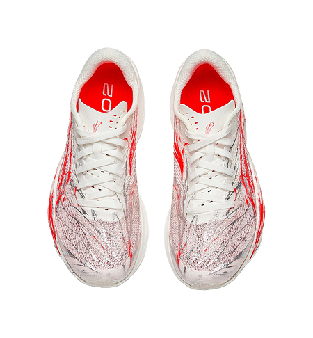 Antakids Anti-Slip Wear-Resistant Low-Top Kids Running Shoes White Red Silver Teenagers  VJSNEAKER