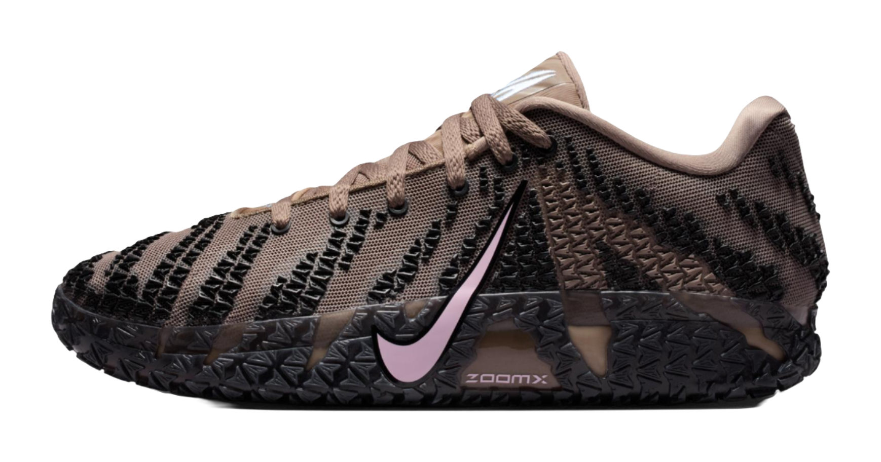 Nike Ja Morant 3 Basketball Shoes Mens Brown Black Pink  VJSNEAKER