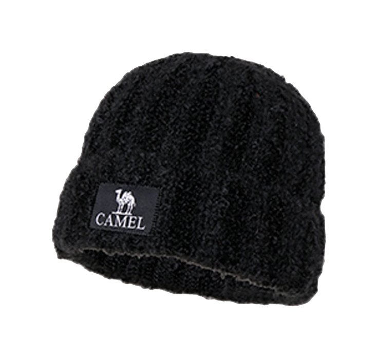 CAMEL Polyester Beanies Womens  VJSNEAKER