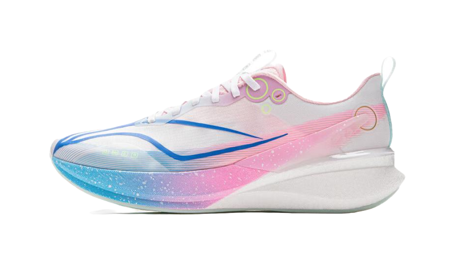 LiNing Red Hare 8PRO Anti Slip Wear Resistant Low Top Racing Running Shoes Mens White Blue Pink  VJSNEAKER