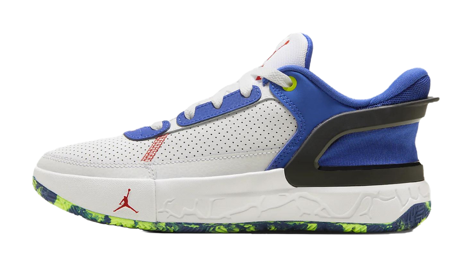 Jordan DAY1 Slip Resistant Abrasion Resistant Low top Kids Running Shoes Blue White Unisex  vjsneaker.com