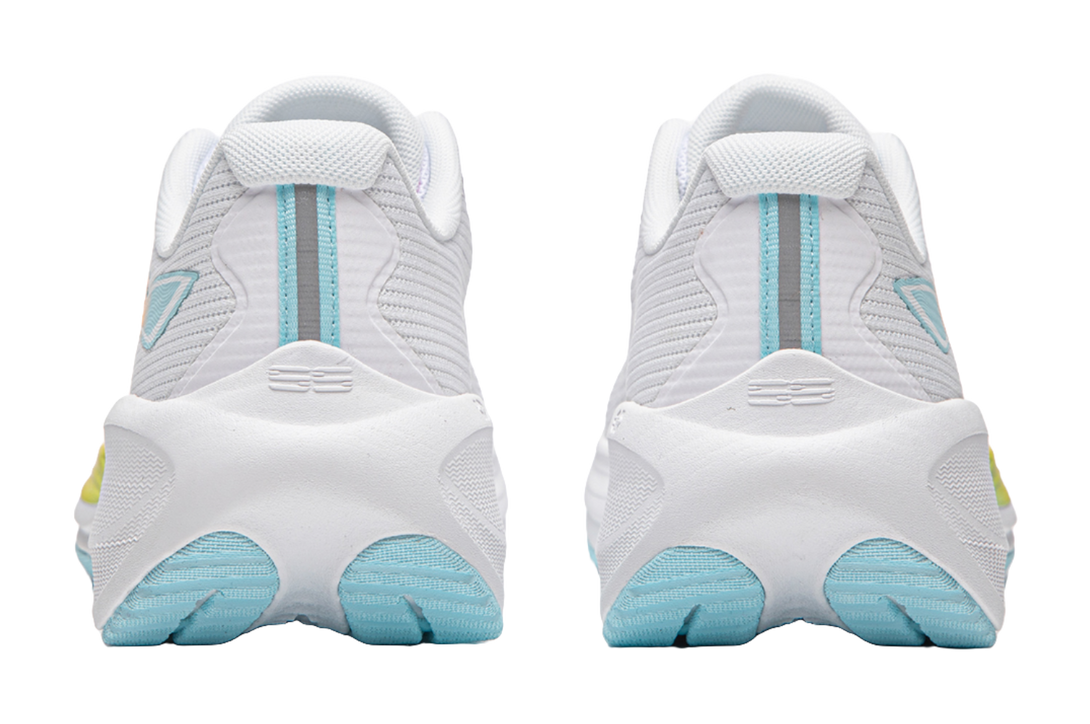 LiNing WuShi Lite 2.0 Cushioning Anti-Slip Wear-Resistant Breathability Low-Top Running Shoes Women's Standard White 