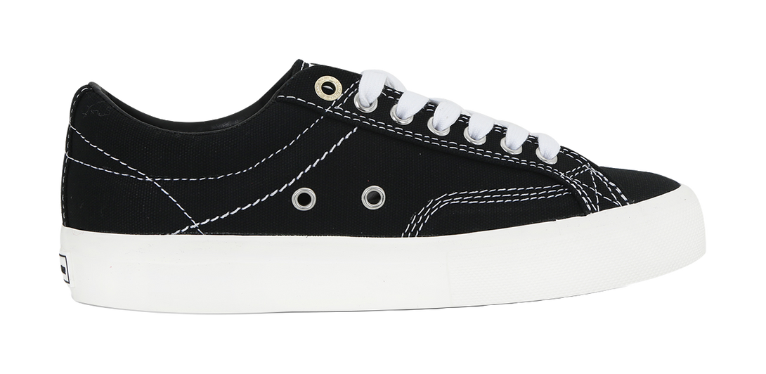 Ollieskate Slip Resistant Shock Absorbers Lightweight Low top Skateboard Shoes Unisex Black 