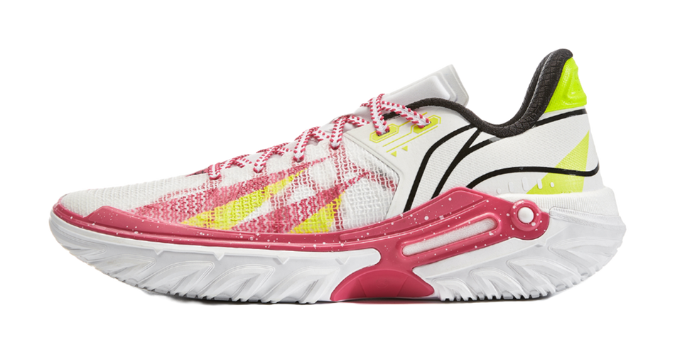 Li Ning Jie Ao 2 Basketball Shoes Mens Low top White Red  VJSNEAKER