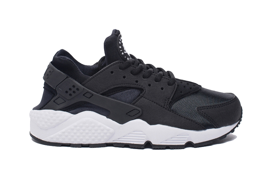 Nike Air Huarache Black White Womens  vjsneaker.com