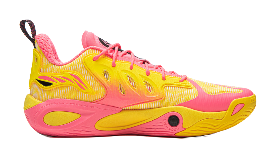 Li-Ning BadFive Sniper 2 Super "Temperature Warning" ABFW013-1 - Outdoor Basketball Shoe Unisex Yellow