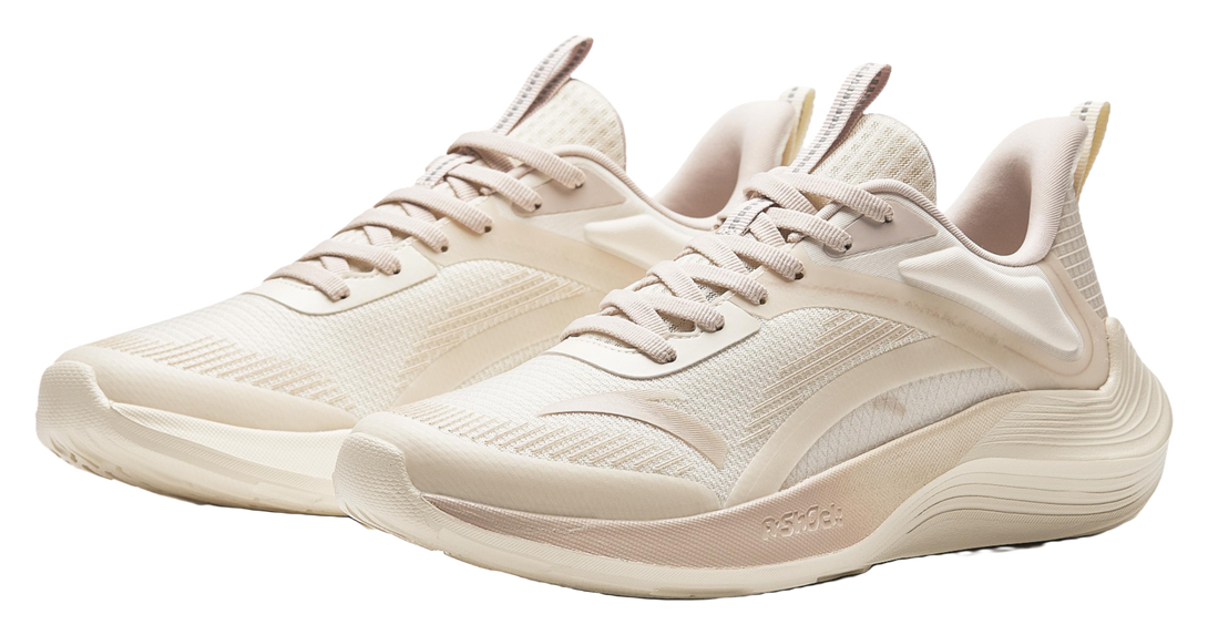 Anta DuCi1 Wear-Resistant Low-Top Running Shoes Women's Ecru 