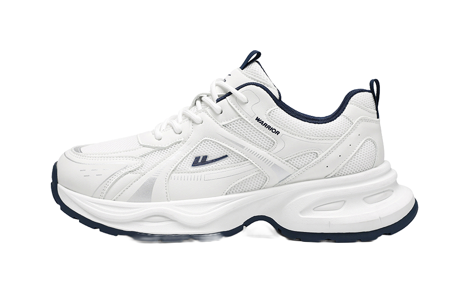 Warrior Abrasion Resistant Lightweight Height Increasing Low top Chunky Sneakers Unisex 