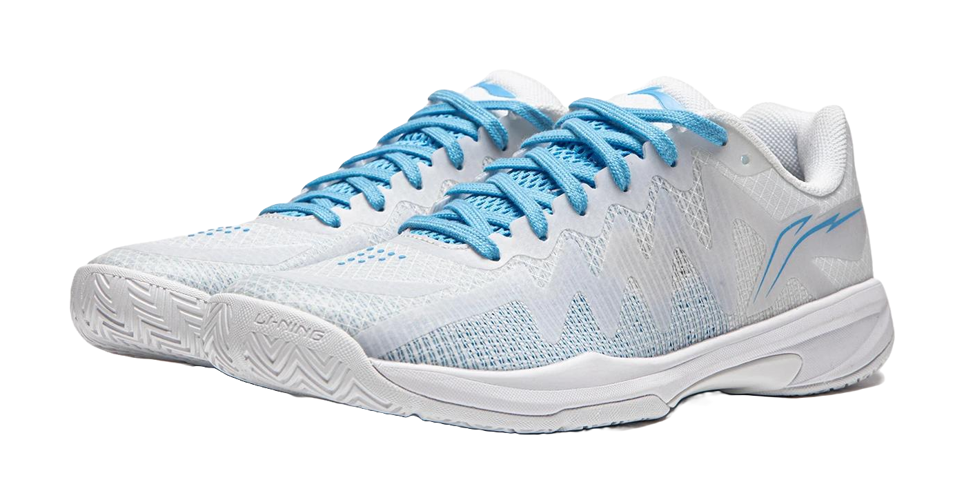 Li-Ning Ultra Light 1.0 "White Blue" APPU003-1 - Table Tennis Shoe Unisex White Blue