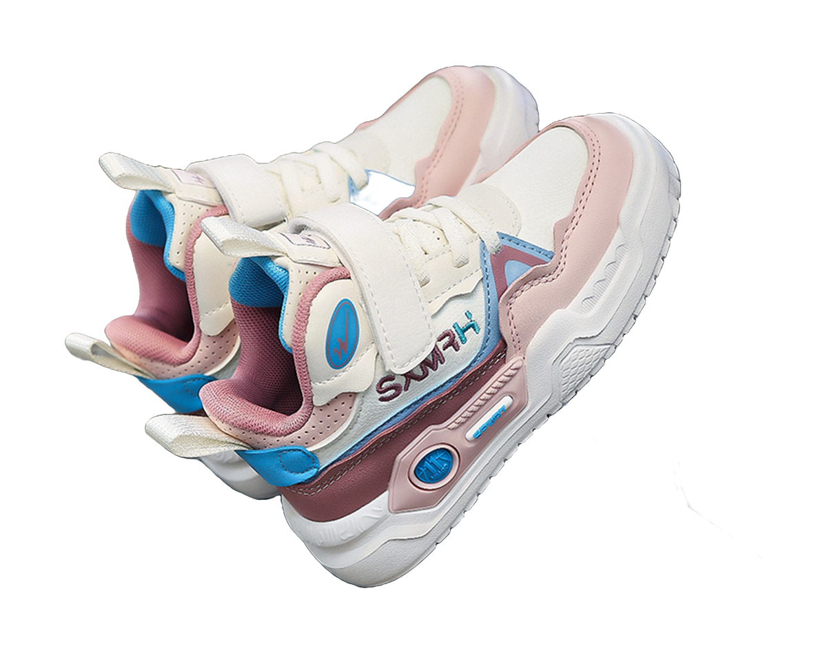 Binary Slip Resistant, Abrasion Resistant, Rebound, Lightweight Cushioning Casual Shoes Kids  VJSNEAKER