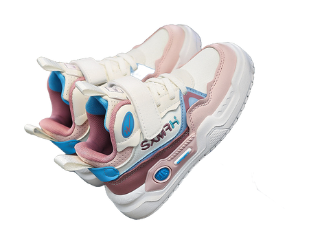 Binary Slip Resistant, Abrasion Resistant, Rebound, Lightweight Cushioning Casual Shoes Kids  VJSNEAKER