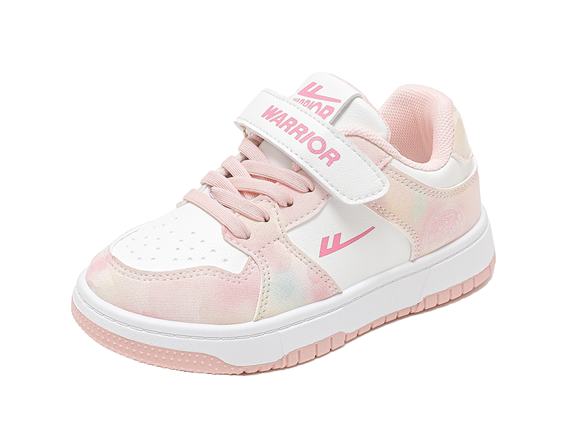 Warrior Boys Athletic Shoes Aj Breathable Lightweight Cushioning Low top Skateboard Shoes Kids 