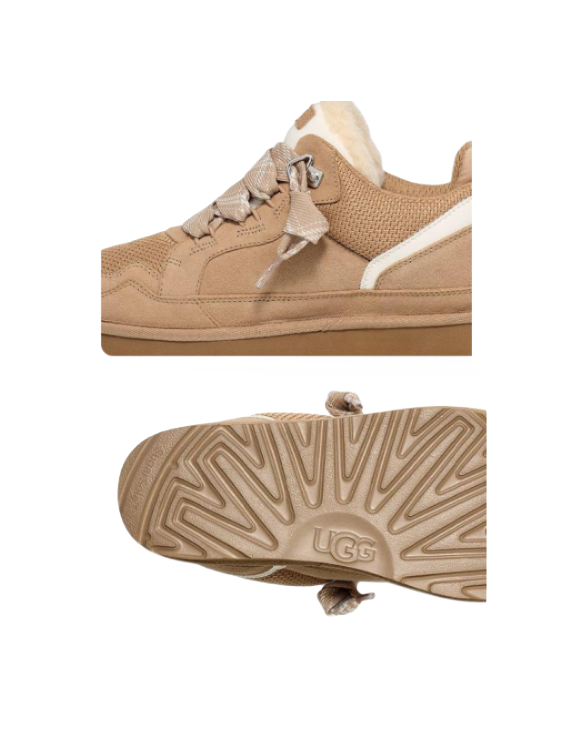UGG Mid-Top Kids Lifestyle Shoes Sand Teenagers  VJSNEAKER