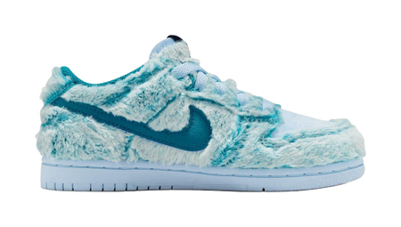 Nike Dunk Thermal Low top Kids Skateboarding Shoes Blue Unisex  vjsneaker.com
